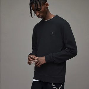 Allsaints black crew neck sweatshirt